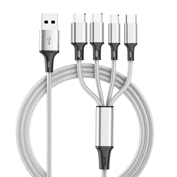 4 in 1 Multifunctional USB Charging Cable for Mobile Phone